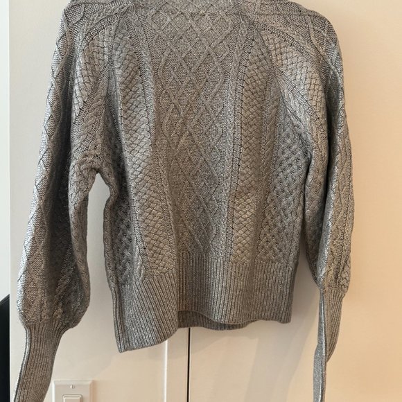 Veronica Beard Grady Metallic Sweater - Picture 2 of 4